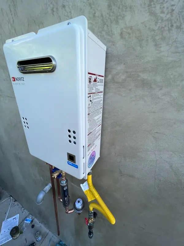 Tankless water heater installation for Southeast homes